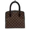 ルイ・ヴィトン LOUIS VUITTON ブレラ N51150 ブラウン ダミエ/レザー レディース ハンドバッグ