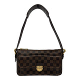 ルイ・ヴィトン LOUIS VUITTON ラヴェッロGM N60006 ブラウン ダミエ/レザー レディース ショルダーバッグ