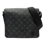 ルイ・ヴィトン LOUIS VUITTON ディストリクトPM M44000 ブラック モノグラムエクリプス/レザー メンズ ショルダーバッグ
