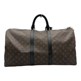 ルイ・ヴィトン LOUIS VUITTON キーポル・バンドリエール55 M56714 ブラウン モノグラム/レザー メンズ ボストンバッグ