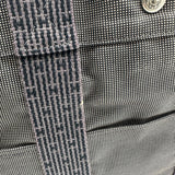 エルメス HERMES エールライントートMM グレー シルバー金具 ナイロンキャンバス レディース トートバッグ