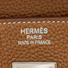 エルメス HERMES バーキン40 D刻印 ゴールド シルバー金具 トゴ メンズ ハンドバッグ