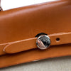 エルメス HERMES エールバッグMM □B刻 ベージュ/ゴールド ゴールド金具 トワル・レザー メンズ ショルダーバッグ