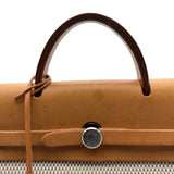 エルメス HERMES エールバッグアドPM □G刻 エクリュ/ナチュラル トワル/レザー レディース リュック・デイパック