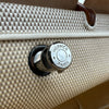 エルメス HERMES エールバッグMM □H刻 ベージュ/ゴールド トワル/レザー レディース ショルダーバッグ
