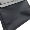 エルメス HERMES エールバッグMM □E刻印 ブラック シルバー金具 トワル レザー ユニセックス ハンドバッグ ショルダーバッグ