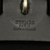 エルメス HERMES エールバッグMM □E刻印 ブラック シルバー金具 トワル レザー ユニセックス ハンドバッグ ショルダーバッグ