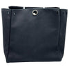 エルメス HERMES エールバッグMM □E刻印 ブラック シルバー金具 トワル レザー ユニセックス ハンドバッグ ショルダーバッグ