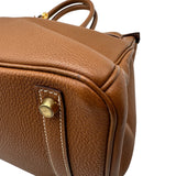 エルメス HERMES バーキン30 □G刻 ゴールド ゴールド金具 トゴ レディース ハンドバッグ