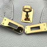 エルメス HERMES バーキン25 U刻印 ベトン ゴールド金具 トゴ レディース ハンドバッグ