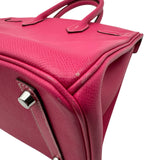 エルメス HERMES バーキン30 キャンディ □O刻 ローズティリアン/ルビー シルバー金具 エプソン レディース ハンドバッグ