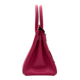 エルメス HERMES バーキン30 キャンディ □O刻 ローズティリアン/ルビー シルバー金具 エプソン レディース ハンドバッグ