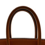 エルメス HERMES バーキン30 □H刻 オレンジ シルバー金具 トリヨン レディース ハンドバッグ
