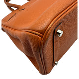 エルメス HERMES バーキン30 □H刻 オレンジ シルバー金具 トリヨン レディース ハンドバッグ