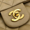 シャネル CHANEL マトラッセ25 A01112 3番台 ベージュ ゴールド金具 ラムスキン レディース ショルダーバッグ