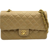 シャネル CHANEL マトラッセ25 A01112 3番台 ベージュ ゴールド金具 ラムスキン レディース ショルダーバッグ