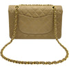 シャネル CHANEL マトラッセ25 A01112 3番台 ベージュ ゴールド金具 ラムスキン レディース ショルダーバッグ