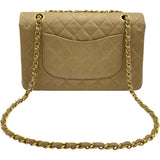 シャネル CHANEL マトラッセ25 A01112 3番台 ベージュ ゴールド金具 ラムスキン レディース ショルダーバッグ