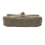 シャネル CHANEL マトラッセ ミニフラップ バッグ AS3214 ベージュ ゴールド金具 ラムスキン レディース ショルダーバッグ