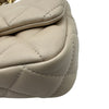 シャネル CHANEL マトラッセ ミニフラップ バッグ AS3214 ベージュ ゴールド金具 ラムスキン レディース ショルダーバッグ