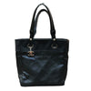 シャネル CHANEL パリピアリッツトートPM A34208 ブラック シルバー金具 PVC×レザー レディース トートバッグ