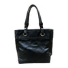 シャネル CHANEL パリピアリッツトートPM A34208 ブラック シルバー金具 PVC×レザー レディース トートバッグ
