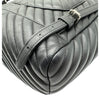 シャネル CHANEL Vステッチ リュック A91121 22番台 ブラック シルバー金具 ラムスキン レディース リュック・デイパック