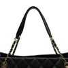 シャネル CHANEL ココマーク チェーントートバッグ A67292 17番台 ブラック ゴールド金具 キャビアスキン レディース トートバッグ