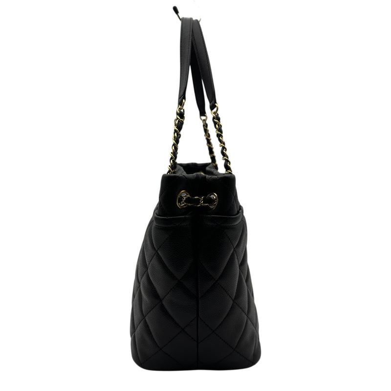 シャネル CHANEL ココマーク チェーントートバッグ A67292 17番台