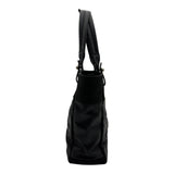 シャネル CHANEL パリビアリッツトートPM A34208 17番台 ブラック シルバー金具 コーティングキャンバス レディース トートバッグ