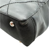 シャネル CHANEL パリビアリッツトートPM A34208 17番台 ブラック シルバー金具 コーティングキャンバス レディース トートバッグ