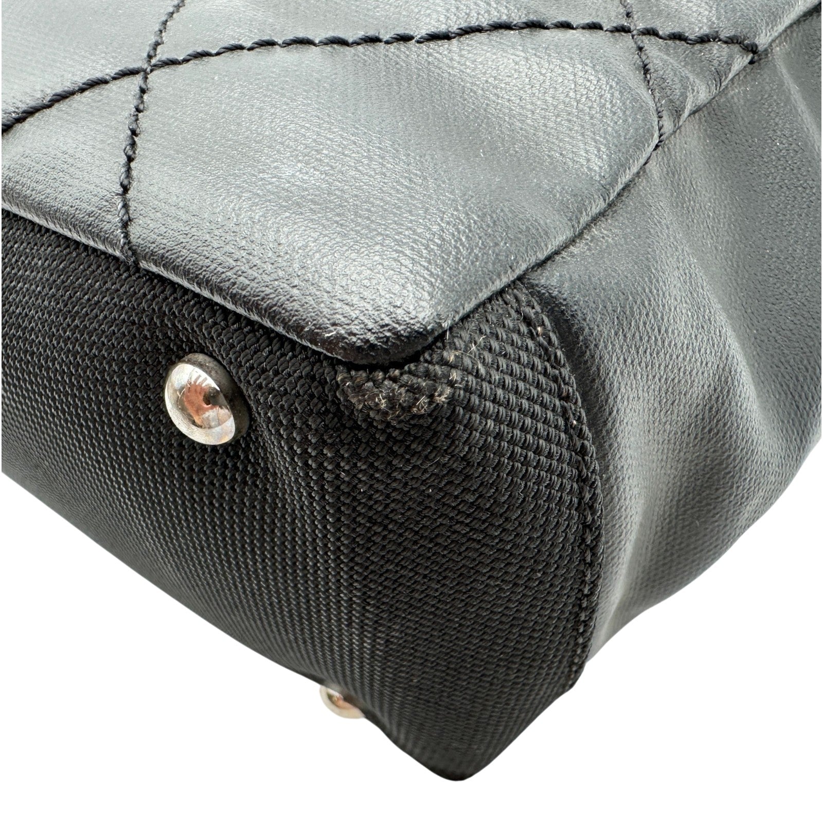 シャネル CHANEL パリビアリッツトートPM A34208 17番台 ブラック