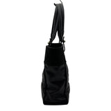 シャネル CHANEL パリビアリッツトートPM A34208 17番台 ブラック シルバー金具 コーティングキャンバス レディース トートバッグ