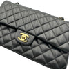 シャネル CHANEL マトラッセ25 A01112 11番台 ブラック ゴールド金具 ラムスキン レディース ショルダーバッグ