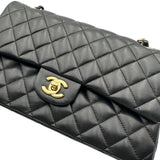 シャネル CHANEL マトラッセ25 A01112 11番台 ブラック ゴールド金具 ラムスキン レディース ショルダーバッグ