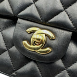 シャネル CHANEL マトラッセ25 A01112 11番台 ブラック ゴールド金具 ラムスキン レディース ショルダーバッグ