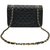 シャネル CHANEL マトラッセ25 A01112 11番台 ブラック ゴールド金具 ラムスキン レディース ショルダーバッグ
