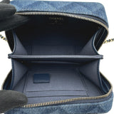 シャネル CHANEL デニム カメラバッグ AP2463 ブルー ゴールド金具 レディース ショルダーバッグ