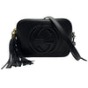 グッチ GUCCI ソーホースモールディスコバッグ 308364 ブラック レザー レディース ショルダーバッグ