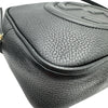 グッチ GUCCI ソーホースモールディスコバッグ 308364 ブラック レザー レディース ショルダーバッグ