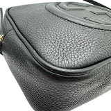 グッチ GUCCI ソーホースモールディスコバッグ 308364 ブラック レザー レディース ショルダーバッグ