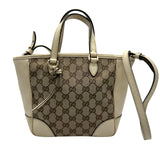 グッチ GUCCI GGキャンバス ハンドバッグ 449241 アイボリー GGキャンバス/レザー レディース ハンドバッグ