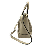 グッチ GUCCI GGキャンバス ハンドバッグ 449241 アイボリー GGキャンバス/レザー レディース ハンドバッグ