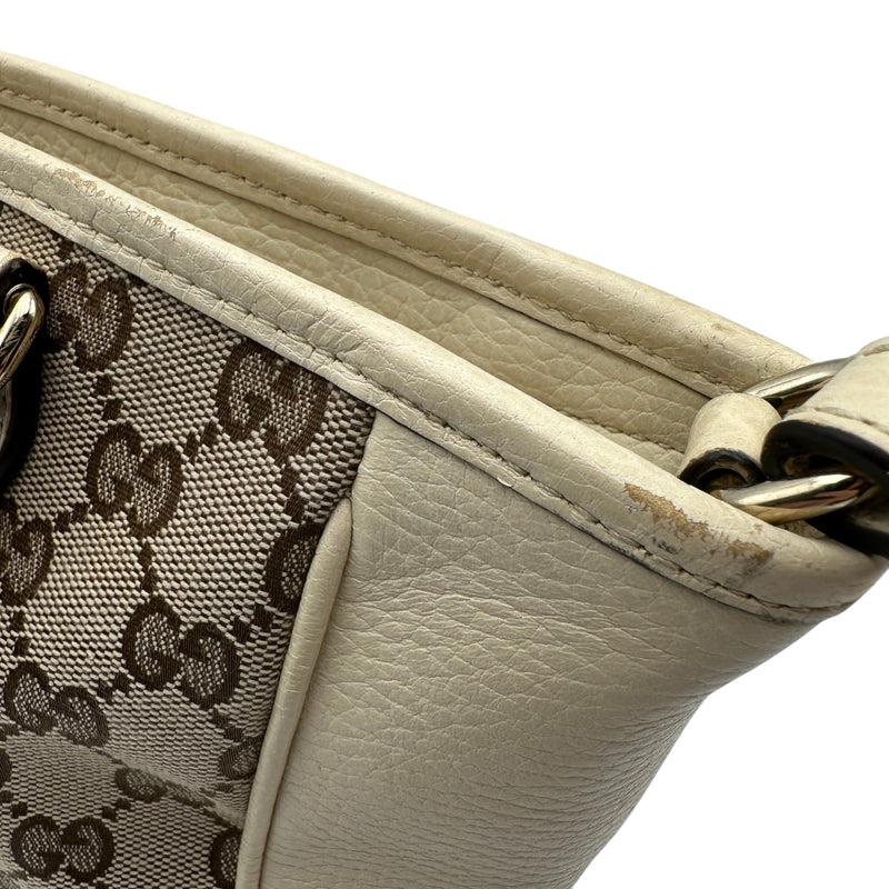 グッチ GUCCI GGキャンバス ハンドバッグ 449241 アイボリー GG
