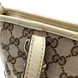 グッチ GUCCI GGキャンバス ハンドバッグ 449241 アイボリー GGキャンバス/レザー レディース ハンドバッグ