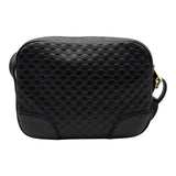 グッチ GUCCI マイクログッチシマ カメラバッグ 449413 ブラック マイクログッチシマレザー レディース ショルダーバッグ