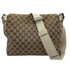 グッチ GUCCI メッセンジャーバッグ 146236 アイボリー GGキャンバス/レザー メンズ ショルダーバッグ