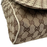 グッチ GUCCI メッセンジャーバッグ 146236 アイボリー GGキャンバス/レザー メンズ ショルダーバッグ