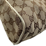 グッチ GUCCI メッセンジャーバッグ 146236 アイボリー GGキャンバス/レザー メンズ ショルダーバッグ