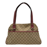 グッチ GUCCI GGキャンバス トートバッグ 163288 ピンク/ベージュ GGキャンバス/レザー レディース トートバッグ